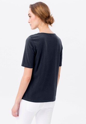 T-shirt Green Cotton en bleu