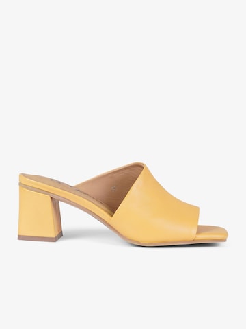Sandalo di LA VITRINA in giallo: frontale