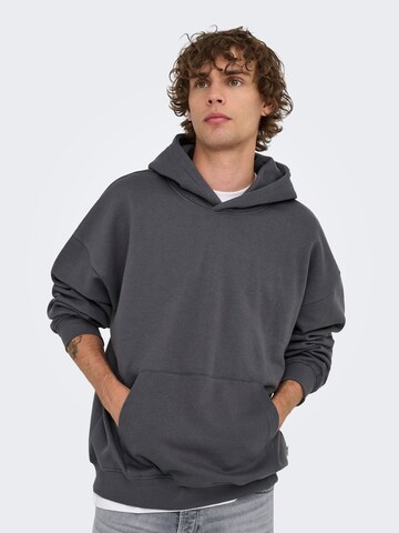 Only & Sons Sweatshirt 'ONSTurner' in Grey