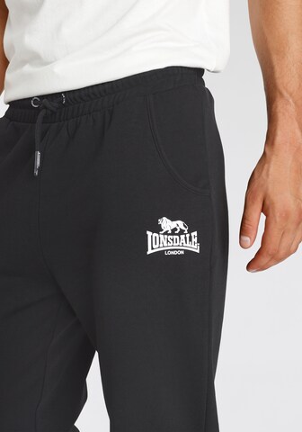 LONSDALE Regular Outdoorhose in Schwarz