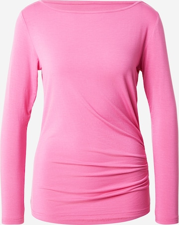 CURARE Yogawear - Camisa funcionais em rosa: frente