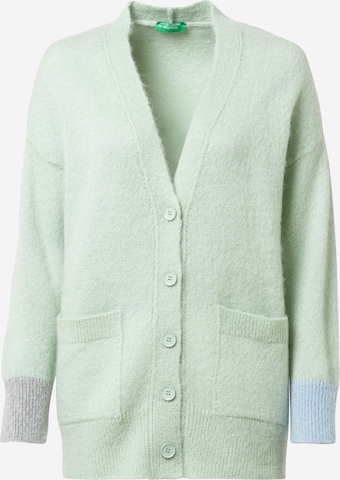 Cardigan UNITED COLORS OF BENETTON en vert : devant