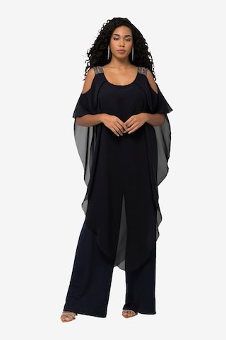 Ulla Popken Jumpsuit in Black: front