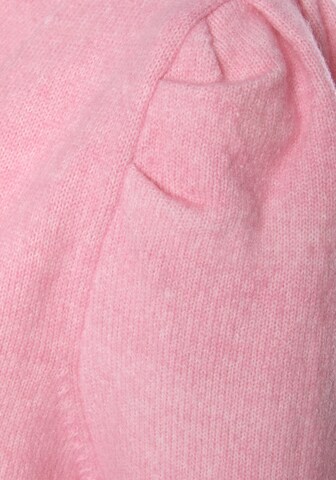 LASCANA Gebreid vest in Roze