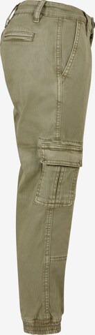 Urban Classics Tapered Broek in Groen