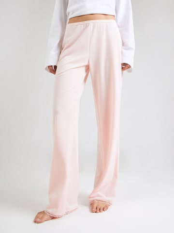 Juicy Couture Pyžamové kalhoty 'BECCA' – pink: přední strana