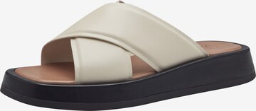 NEWD.Tamaris Mules in Beige: front