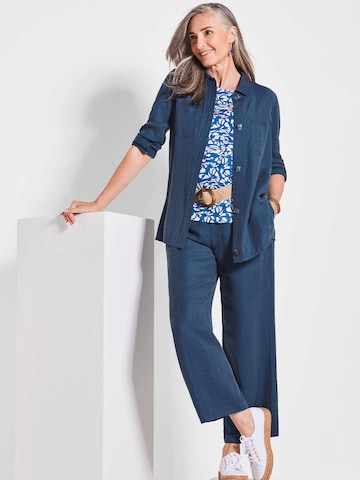 Goldner Blouse in Blauw