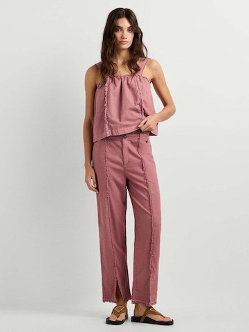 regular Pantaloni di Pepe Jeans in rosa: frontale