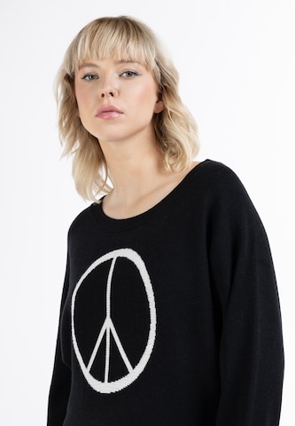 myMo ROCKS Sweater 'Nolie' in Black