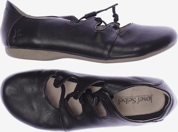 JOSEF SEIBEL Flats & Loafers in 37 in Black: front