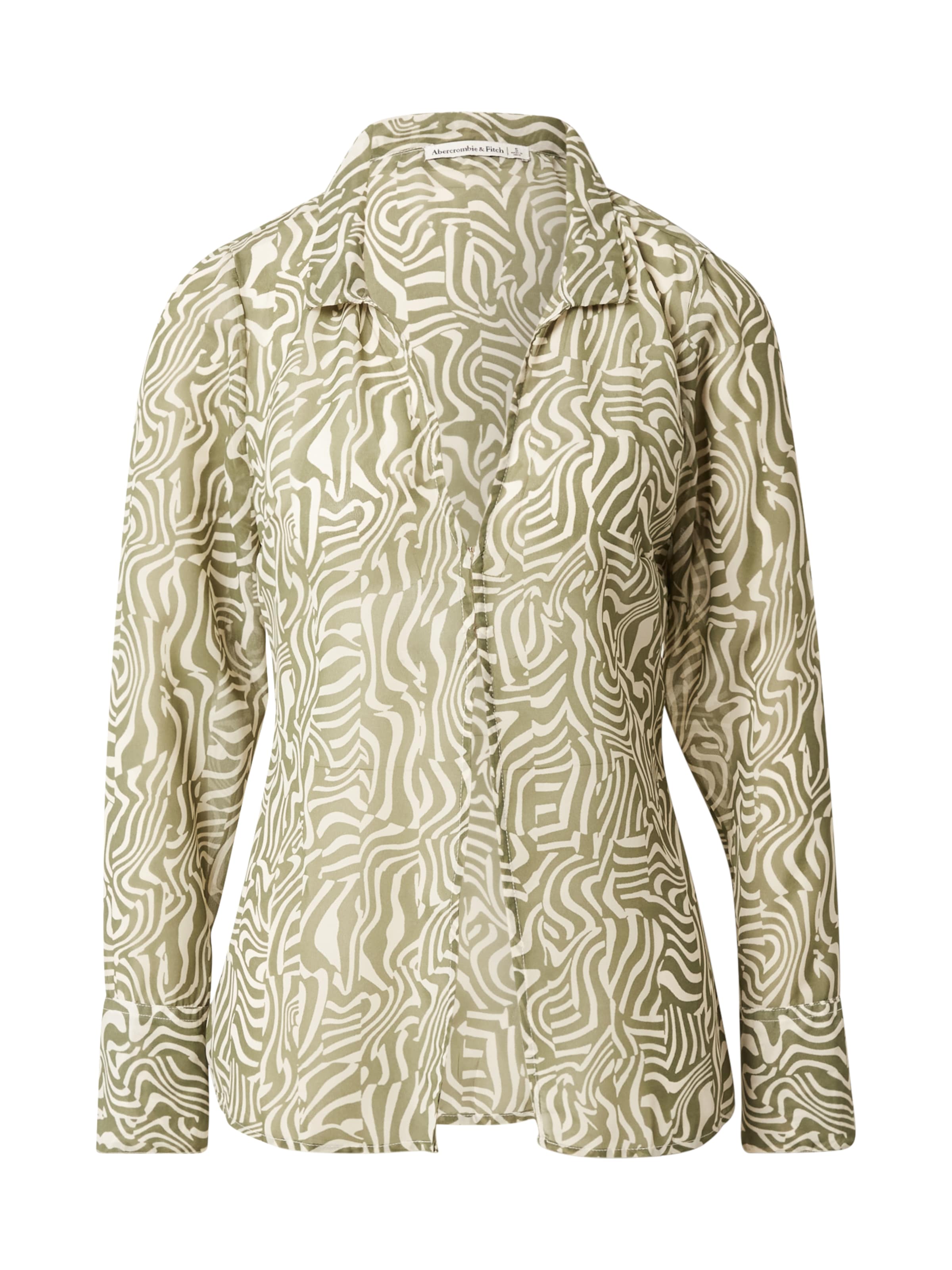 Chemisier Abercrombie & Fitch en vert : devant