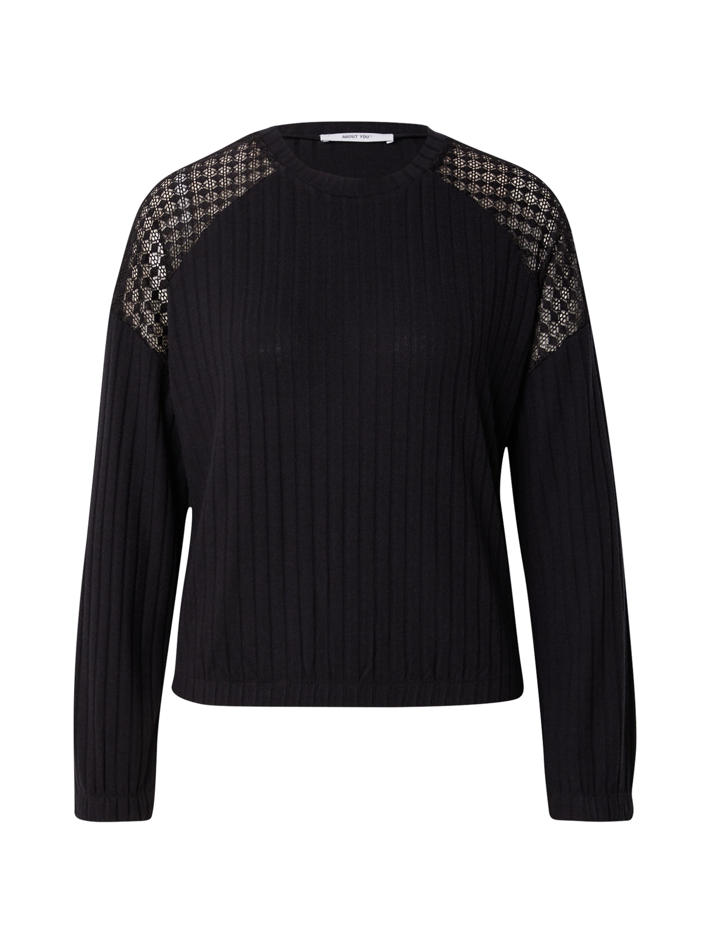 ABOUT YOU - Camiseta 'Nicky' en negro: frente