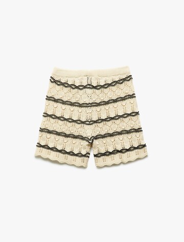 Koton Regular Trousers in Beige