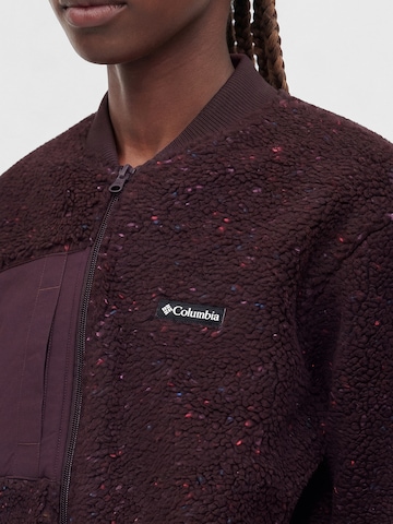 COLUMBIA Funktionsfleecejacke 'Stellar' in Rot