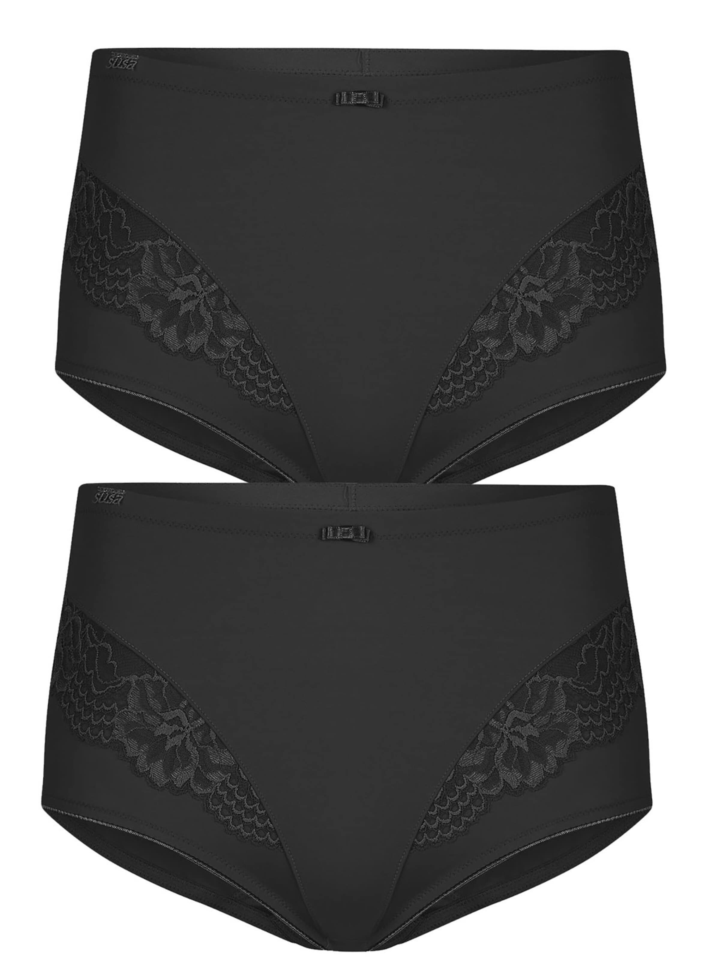 SUSA Shaping Pants 'London' in Black: front