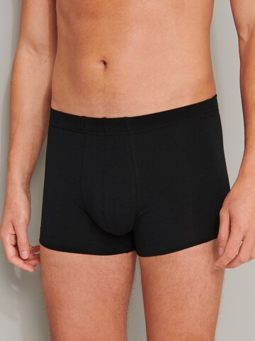 SCHIESSER Boxershorts in Zwart: voorkant