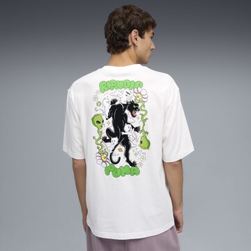 PUMA T-Shirt 'Puma x Ripndip' in Weiß: Vorderseite