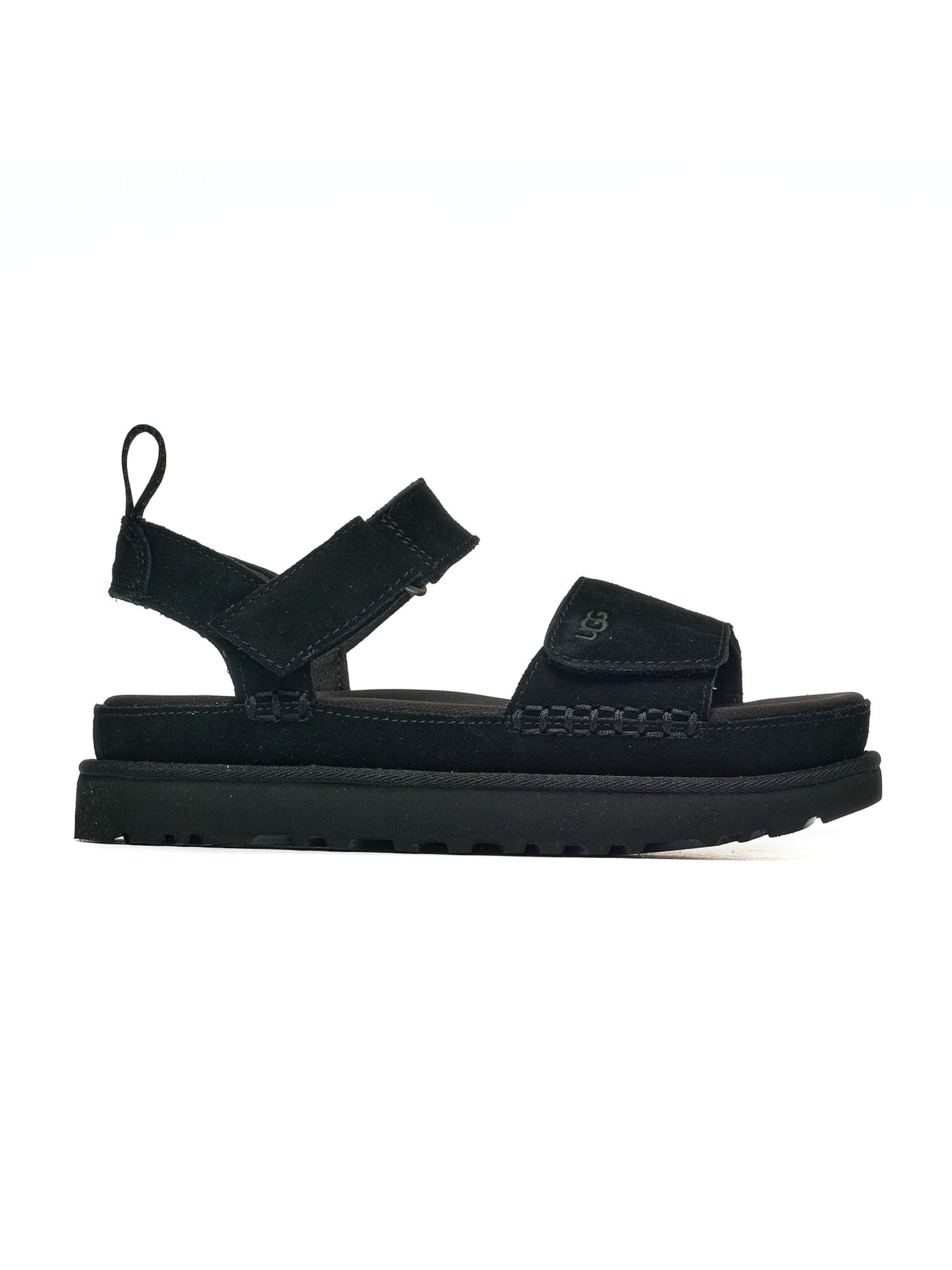 Sandales 'Goldenstar' UGG en noir : devant