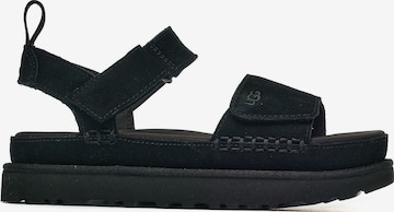 Sandales 'Goldenstar' UGG en noir : devant