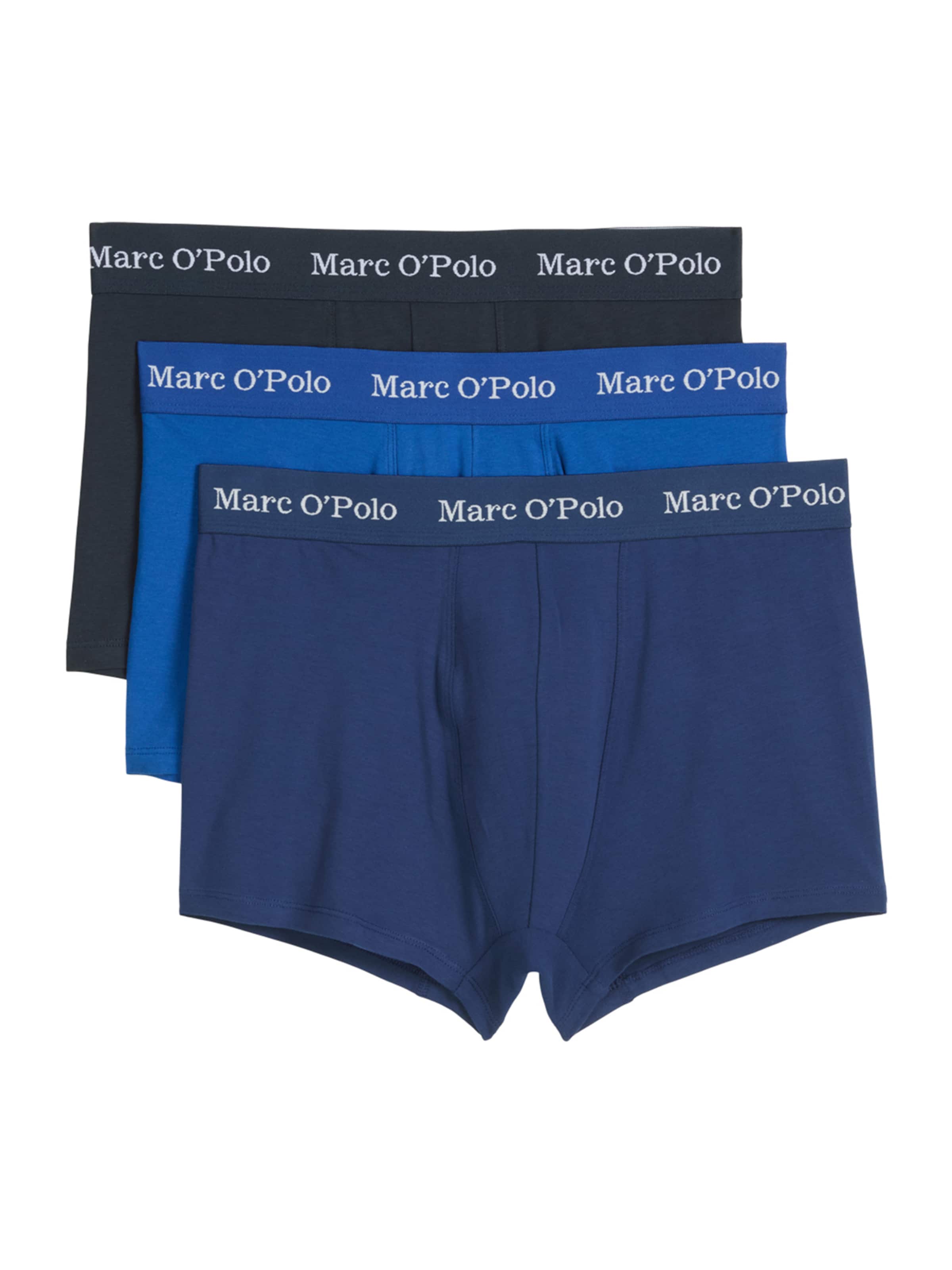 Marc O'Polo Boxershorts 'Trunk Essentials' in blau / dunkelblau, Produktansicht