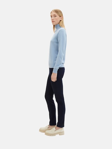 TOM TAILOR Slimfit Jeans i blå