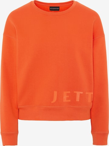 Jette Sport Sweatshirt in Orange: front