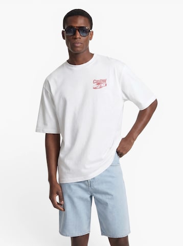 Only & Sons Shirt 'ONSCASTROL' in White: front