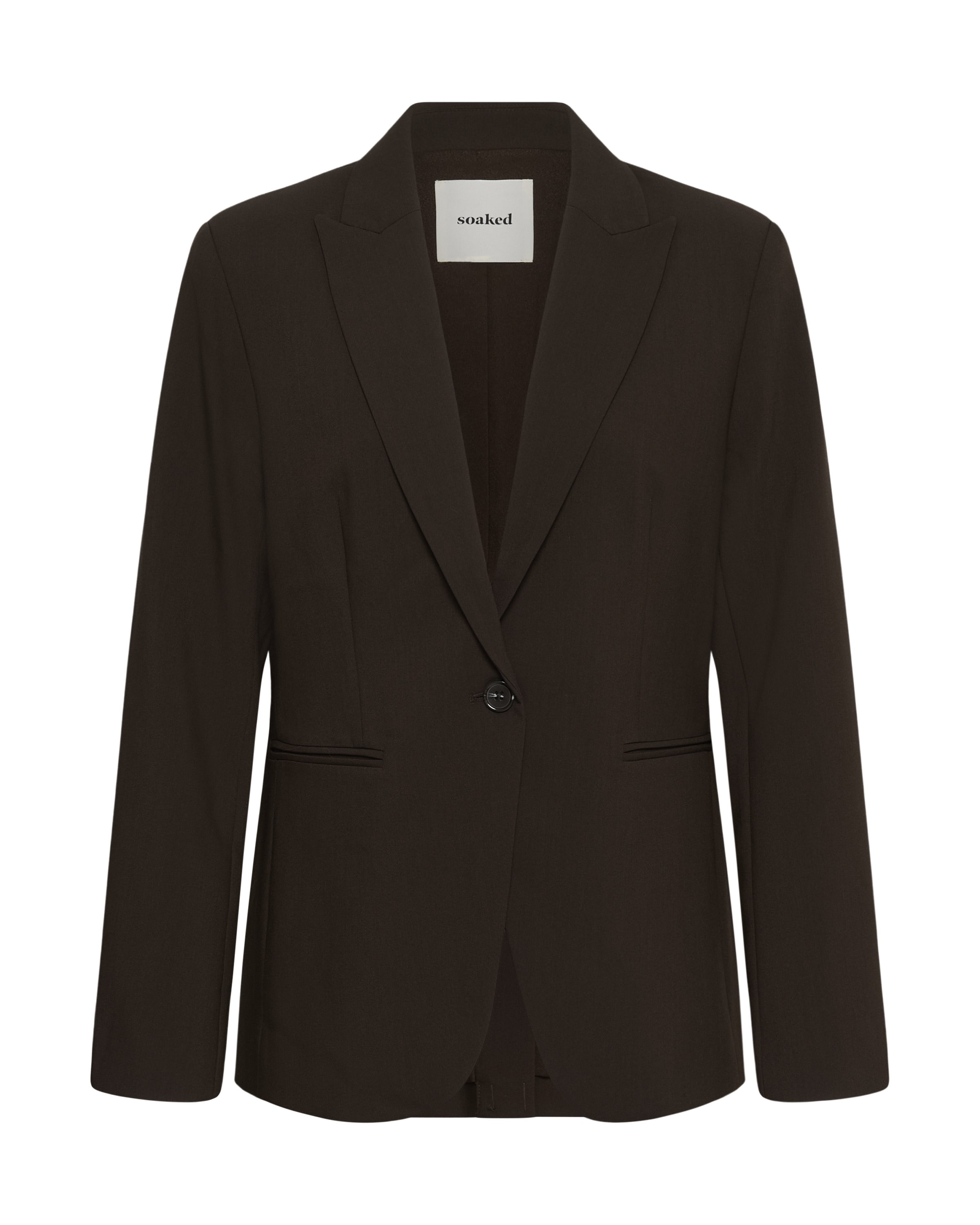 SOAKED IN LUXURY Blazers 'Corinne' in Bruin: voorkant