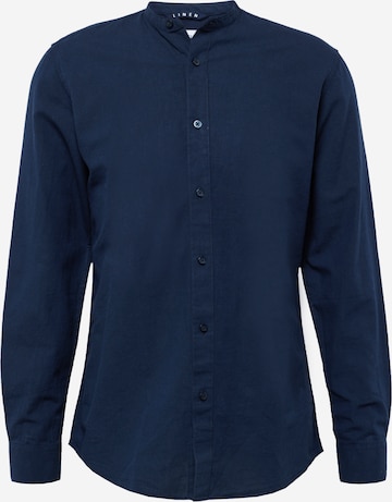 SELECTED HOMME Button Up Shirt in Blue: front