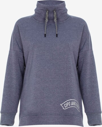 CIPO & BAXX Sweater in Blue: front