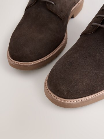 Next Šnurovacie topánky - Hnedá