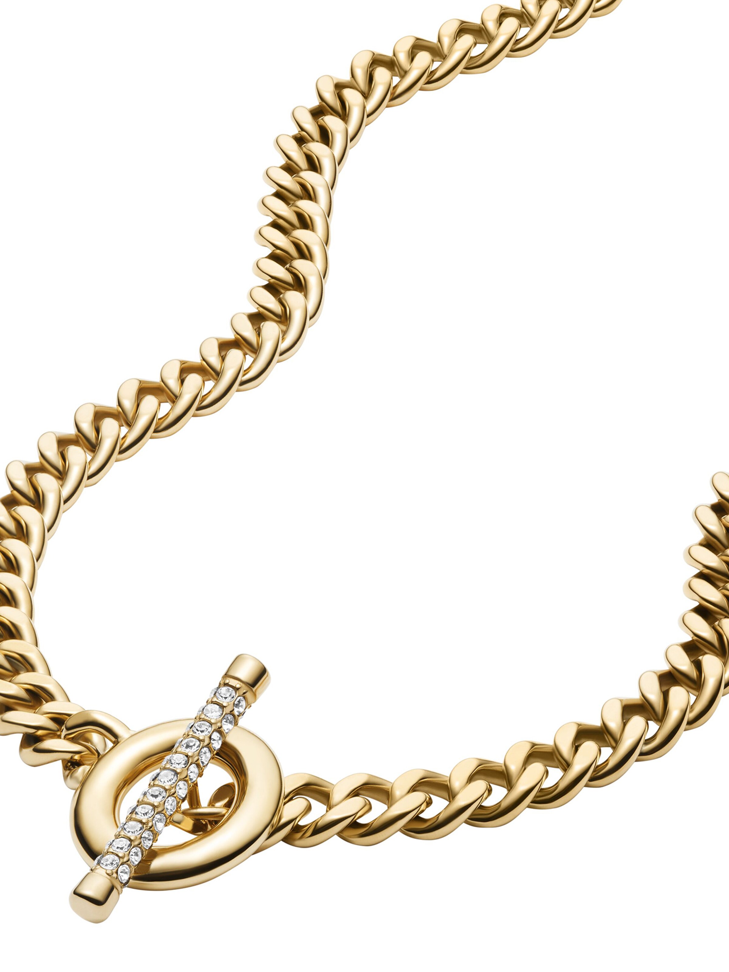 Chaîne FOSSIL en or