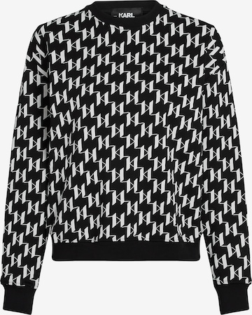 Karl Lagerfeld Collegepaita värissä musta: etupuoli