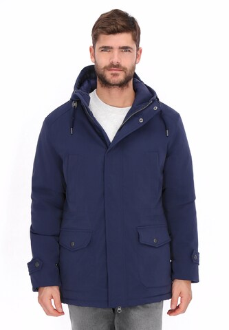 Veste mi-saison DreiMaster Vintage en bleu : devant