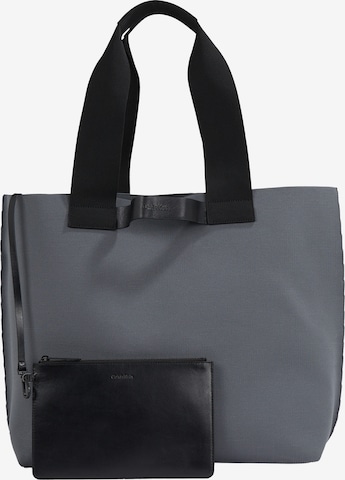 Cabas Calvin Klein en bleu : devant