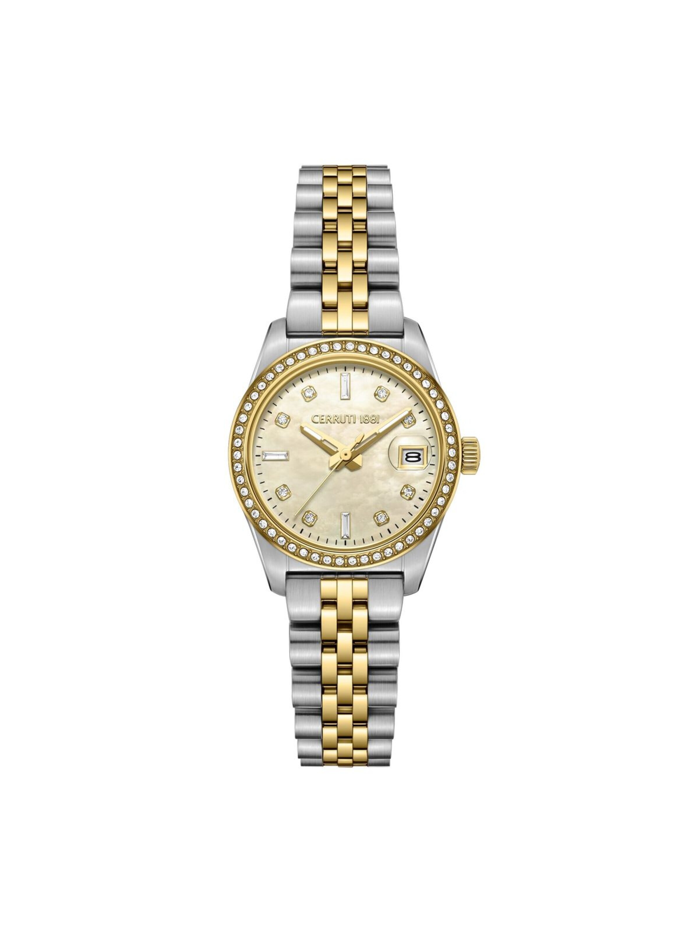 CERRUTI 1881 Analog watch 'Date watch Cerruti Watch Baccio' in Gold: front
