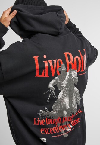 Mister Tee Sweatshirt 'Live Bold' in Schwarz