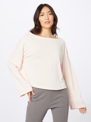 Urban Classics Shirt in Roze: voorkant