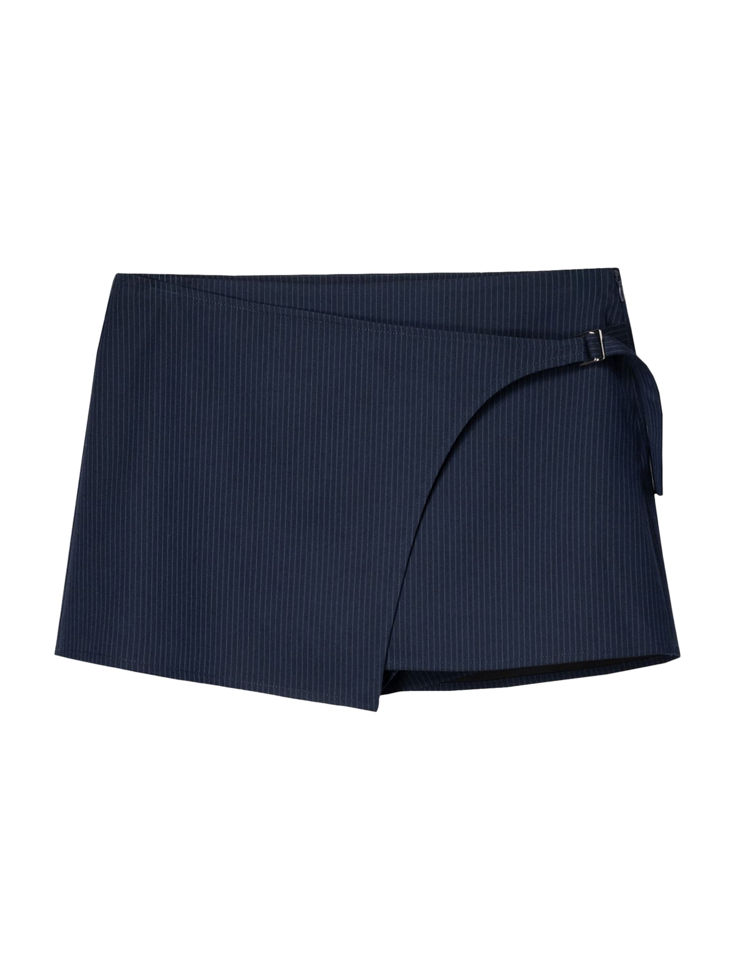 Gonna di Bershka in blu: frontale