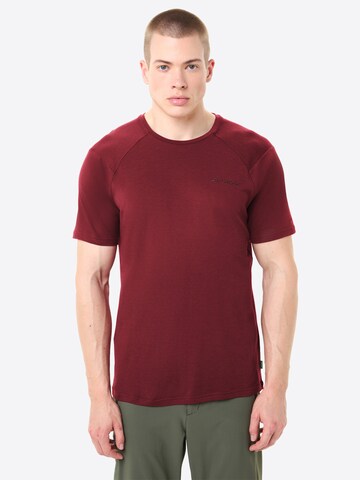 VAUDE Performance shirt 'Essential' in Red: front