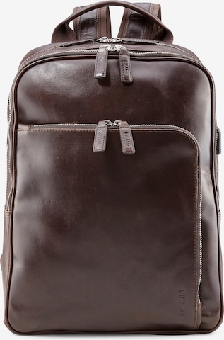 Picard Backpack 'Buddy' in Brown: front