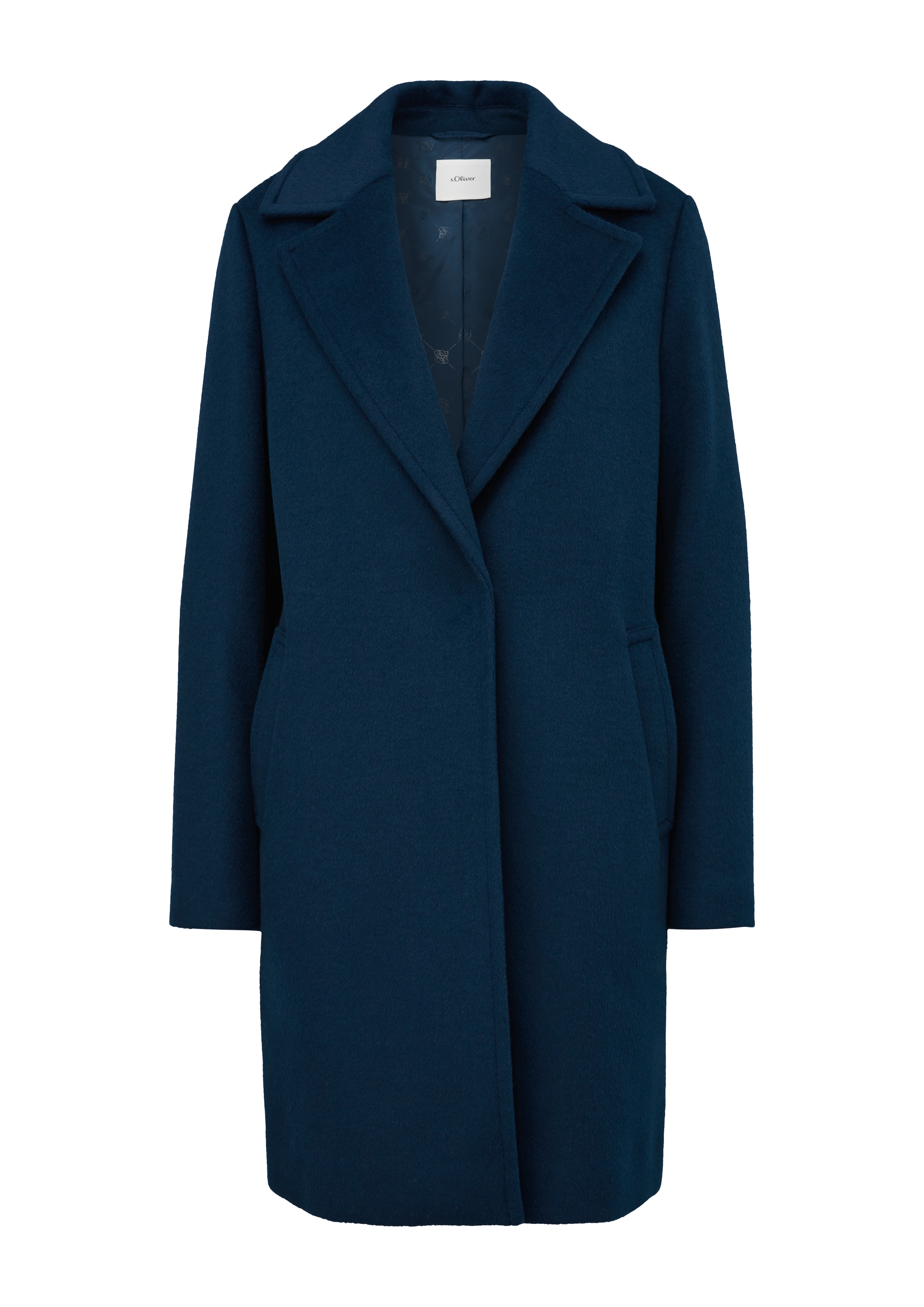 zils s.Oliver BLACK LABEL Starpsezonu mētelis: no priekšpuses