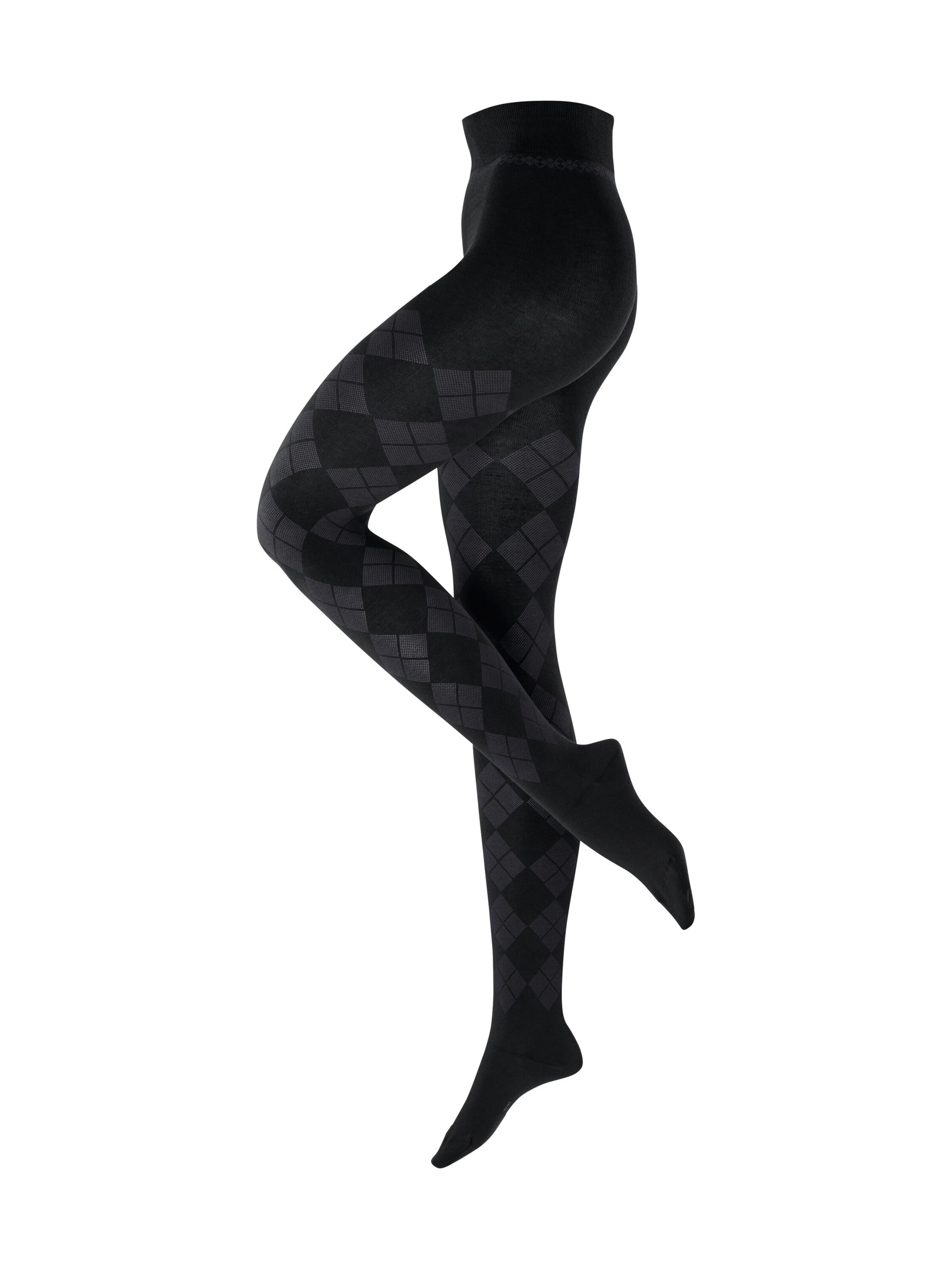 BURLINGTON Tights 'Elegant Essence' in Black: front
