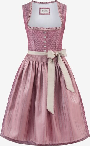 STOCKERPOINT Dirndl 'Tasmin' in Roze: voorkant