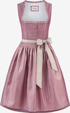 STOCKERPOINT Dirndl 'Tasmin' in Roze: voorkant