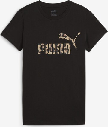 T-shirt fonctionnel PUMA en noir : devant