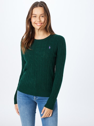 Polo Ralph Lauren Пуловер 'JULIANNA' в зелено: отпред