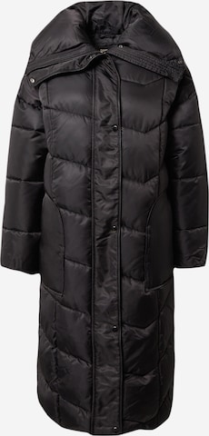 River Island Winter coat in Black: front