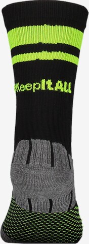 KEEPERsport Sportsocken in Schwarz